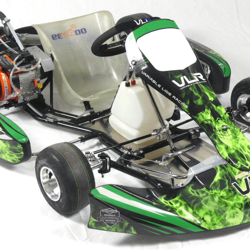 VLR Emerald Adult Kart Chassis (No Engine or Kit) - RLV