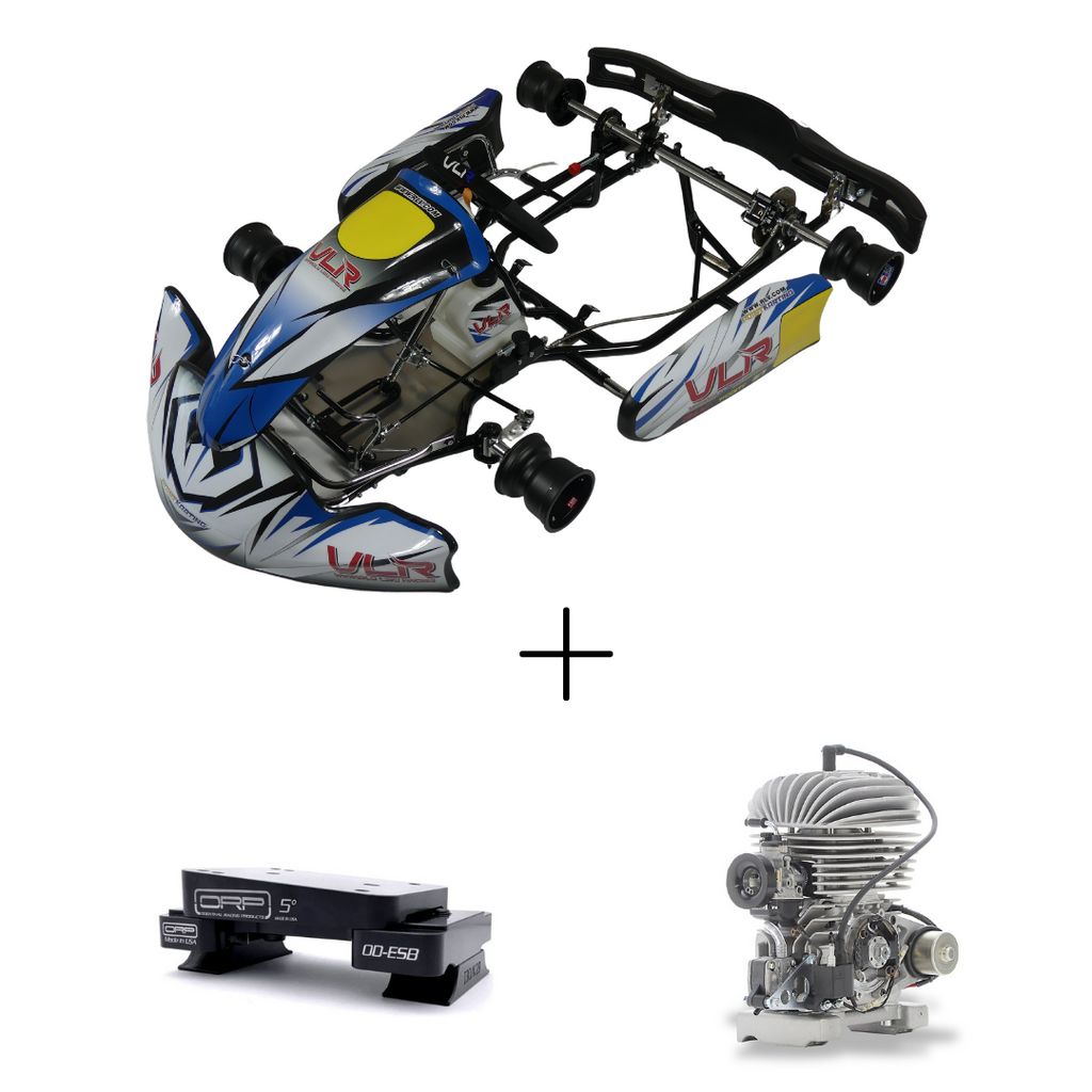 VLR Sapphire Cadet Kart with Mini ROK | Turn Key Racing Karts – Point ...