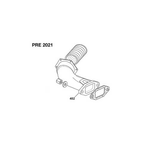 X30125366-Exhaust-&-Gaskets-exh-pipe-header-x-30-jr-w-rest-29-m-m-old-style-pre-2018