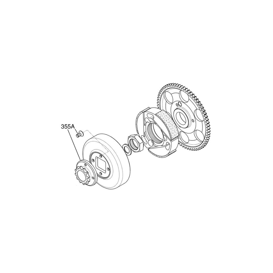 X30125554-C-KA-100-Engine-Sprocket-10 | IAME KA100 Clutch Parts | Point ...