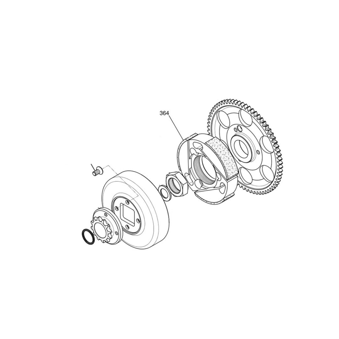X30125841-Clutch-Group-padded-hub-x-3-0-1-3