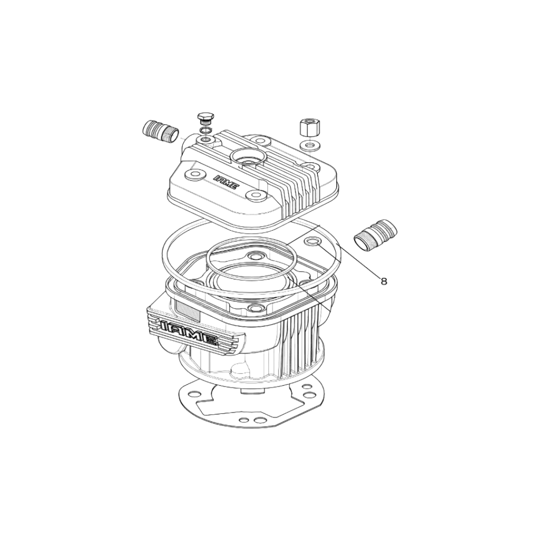 F-38820-Head & cylinder-008-ext-Head-o-Ring