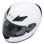 Zamp-FS-9-Solid-Motorcycle-Helmet-SolidWhite-Top