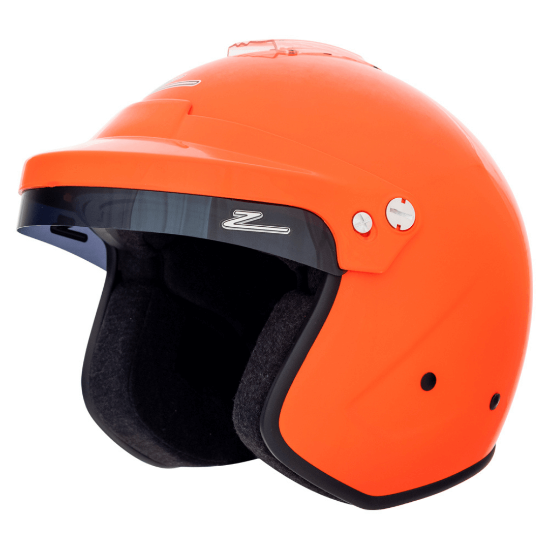 zamp rz open face snell helmet