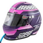 Zamp-RZ-62-Karting-Helmet-Pink-Purple-Graphic