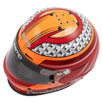 Zamp-RZ-62-Karting-Helmet-Red-Orange-Graphic-TOP
