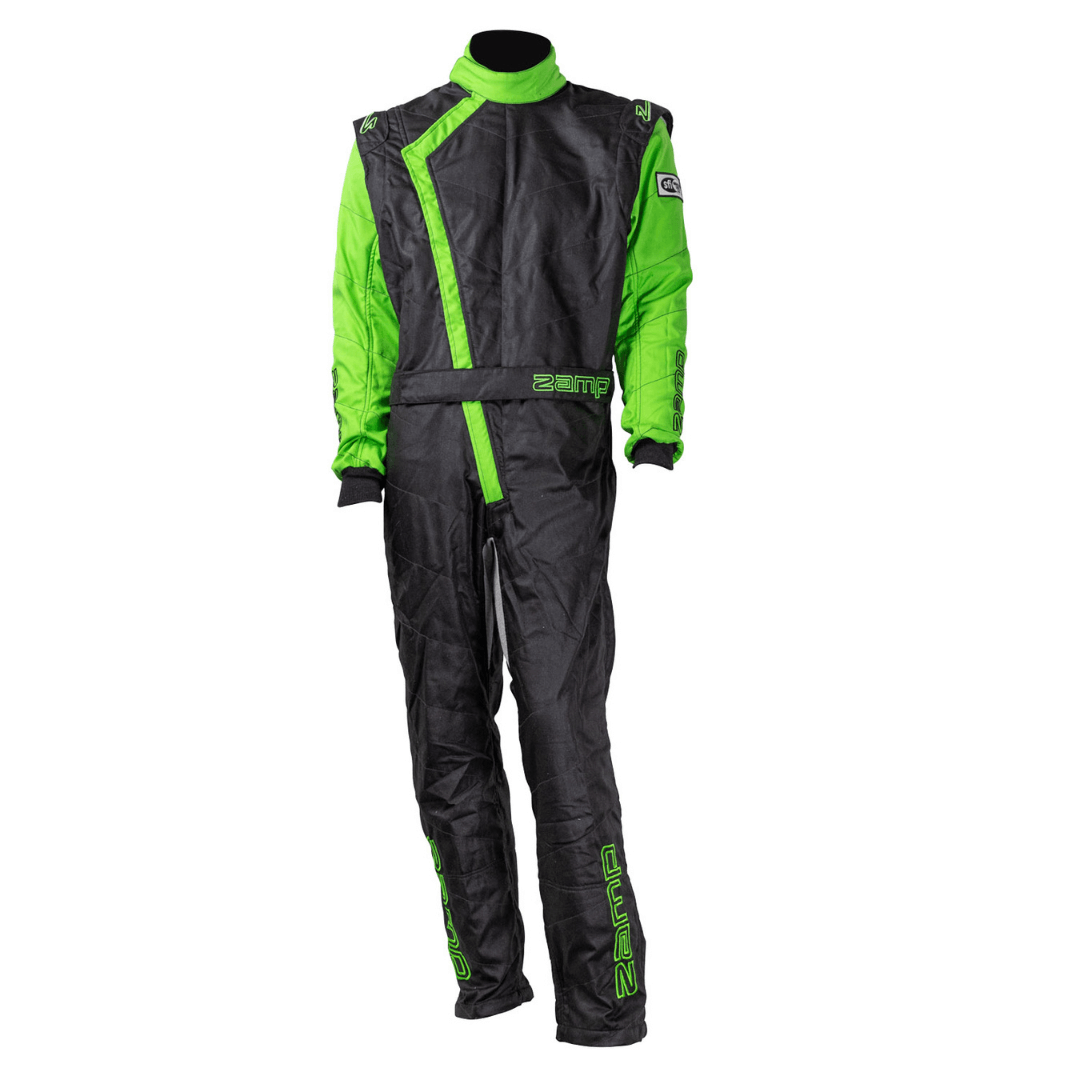 Zamp-ZR-40-Race-YouthSuit-Green-Black
