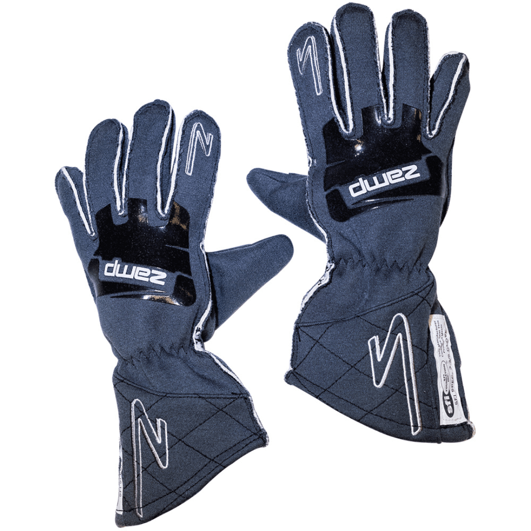 Zamp-ZR-50-Race-Gloves-Gray
